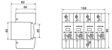 施耐德新型pr/prd/prf1浪涌保护器